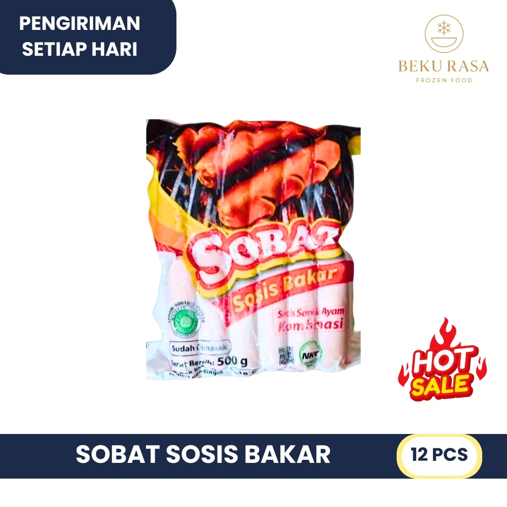

SOBAT SOSIS BAKAR FROZEN FOOD ORIGINAL ISI 12PCS