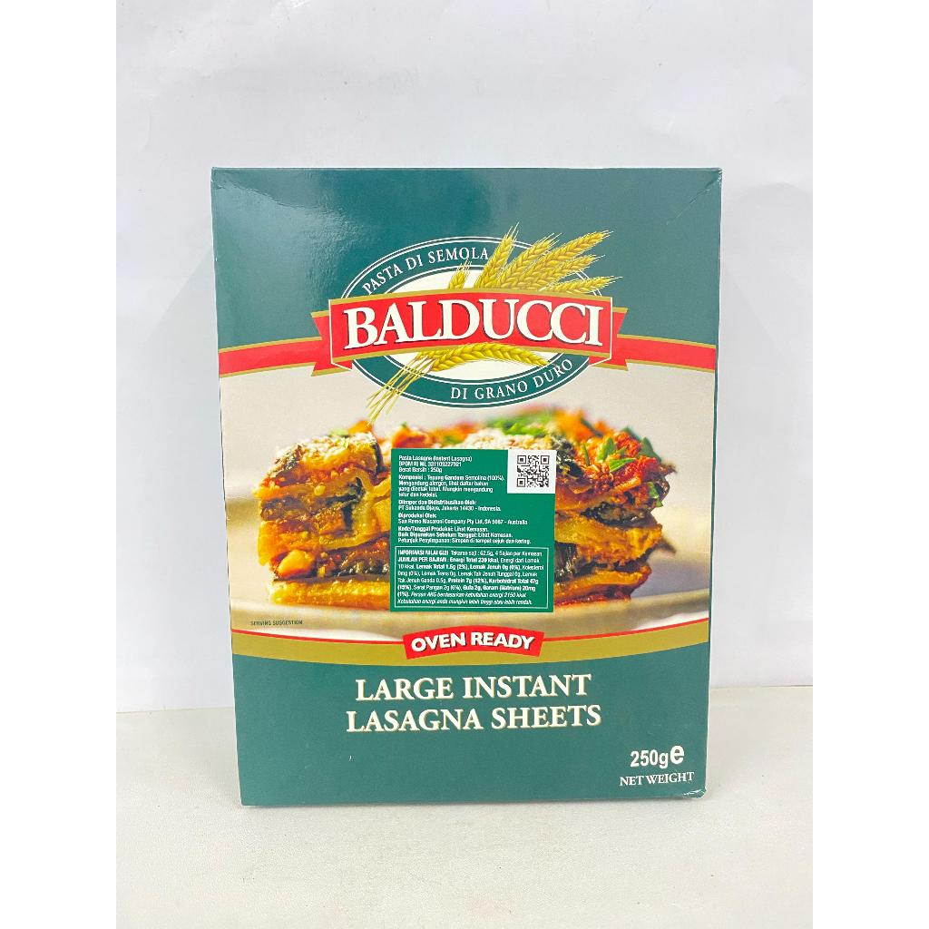 

BALDUCCI LASAGNA SHEETS 250GR