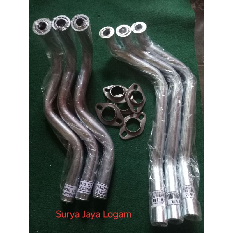 Leher leheran Ori Knalpot Beat, Vario, scopy /Leheran Knalpot Standar Metic