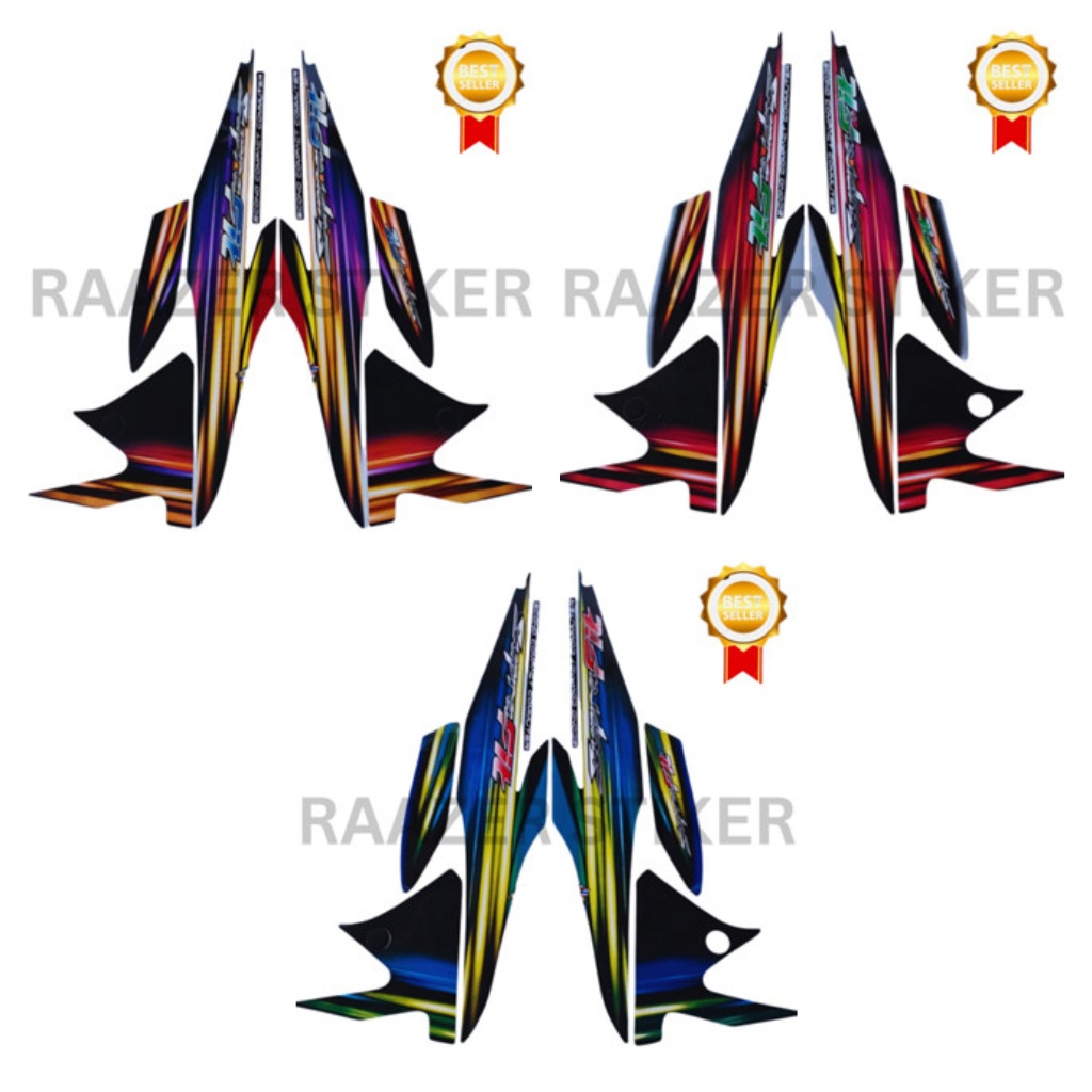 List Body Motor Stiker Sticker Striping Standart Ori Honda Supra Fit 2004 Tromol Terlaris Termurah