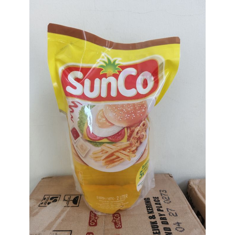 

Minyak Goreng Sunco Kemasan Refil 2 liter