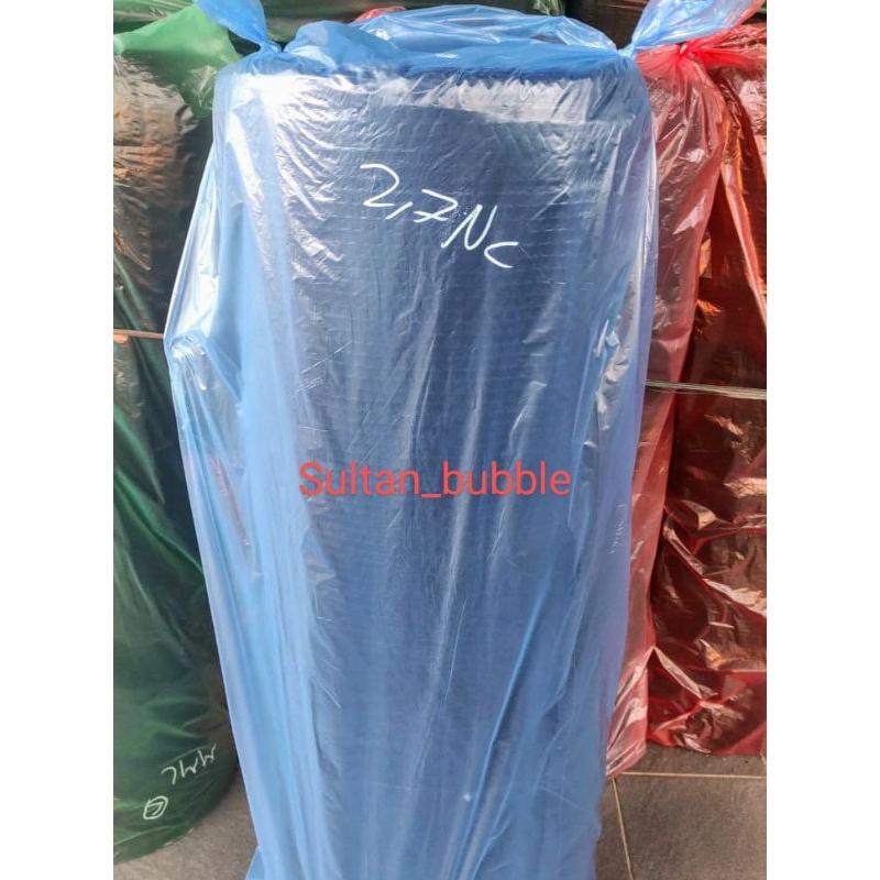 

bubble wrap 125cm x 50m tanpa core hitam tebal dan berkualitas berat 2,7 berat murni
