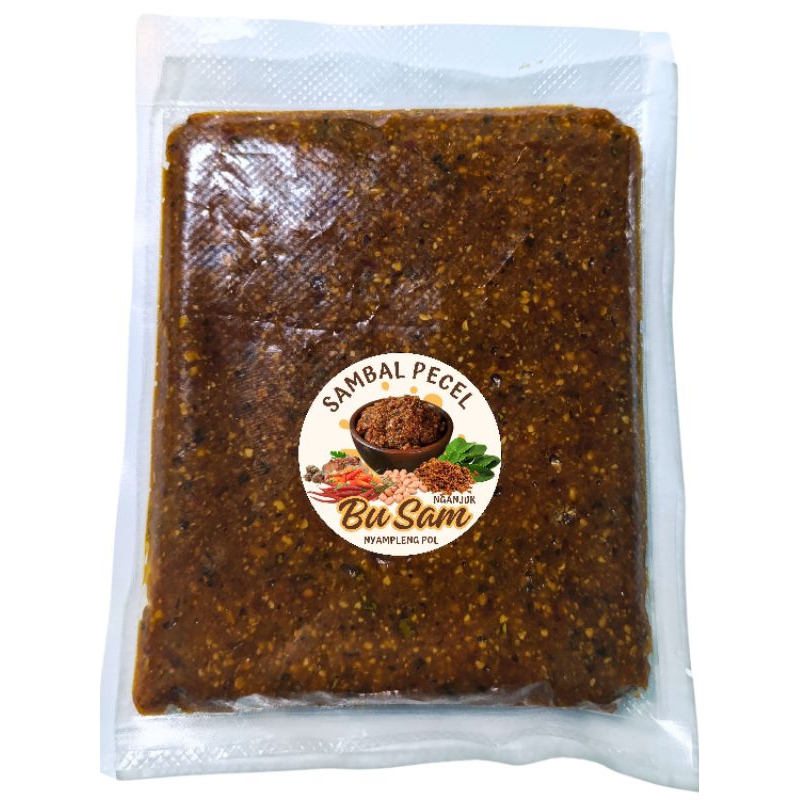 

Sambel Pecel Nganjuk Bu Sam Ngronggot (Rasa Pedas) 300 gram