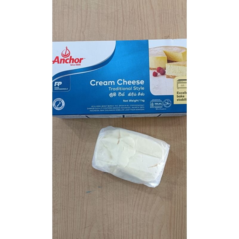 

Anchor Cream Cheese (1kg) dan repack