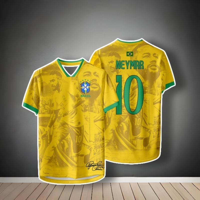 Jersey Brazil Brasil Neymar Special Edition