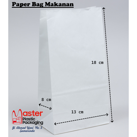 

Paper Bag Makanan - 100 pcs