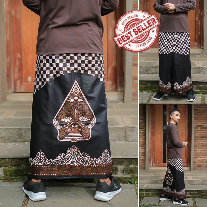 SARUNG DEWASA  PRIA DAN WANITA BATIK SANTRI WAYANG