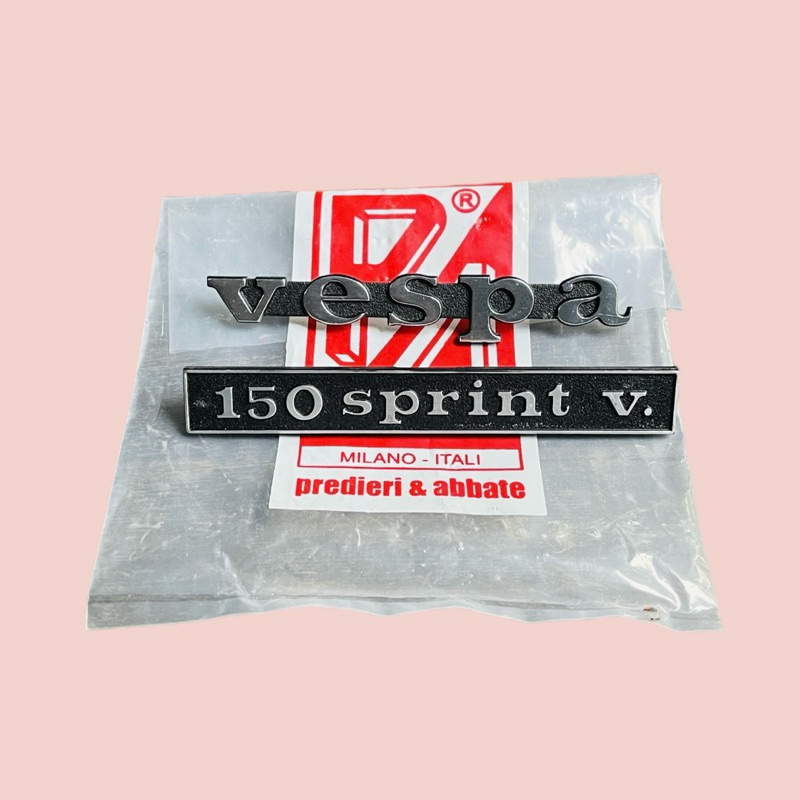 Emblem Dada Vespa Sprint set Bomisa Emblem Vespa Sprint Balok