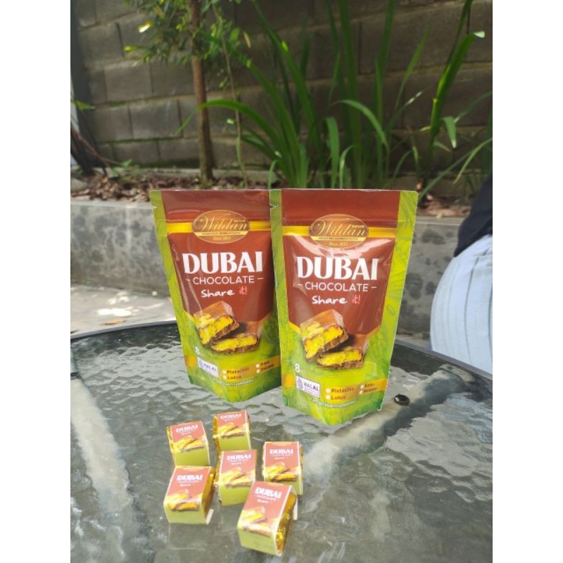 

Coklat Dubai Share It Kemasan Pouch isi 8 pcs by Wildan''s food
