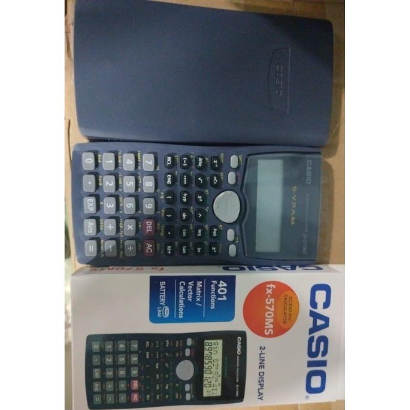 

KALKULATOR SCIENTIFIC CASIO FX 570 MS