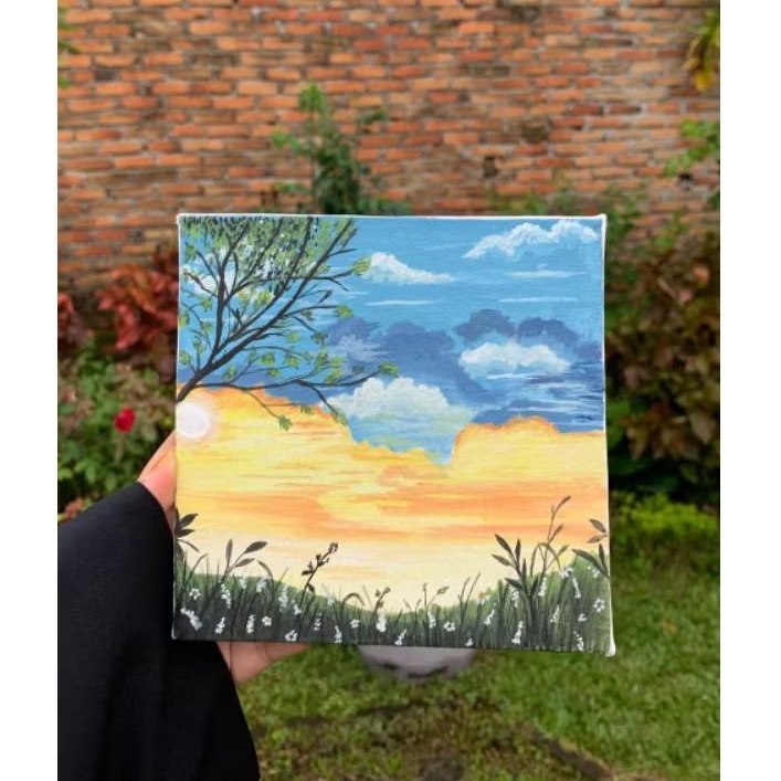 

LUKISAN ASLI CANVAS UKURAN 15 × 15