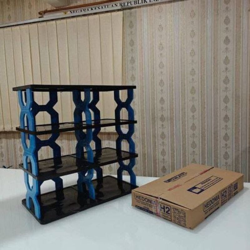 RAK SEPATU HEDONIA 2 TOWER 4 SUSUN TABITHA H2S4 bisa cod instan