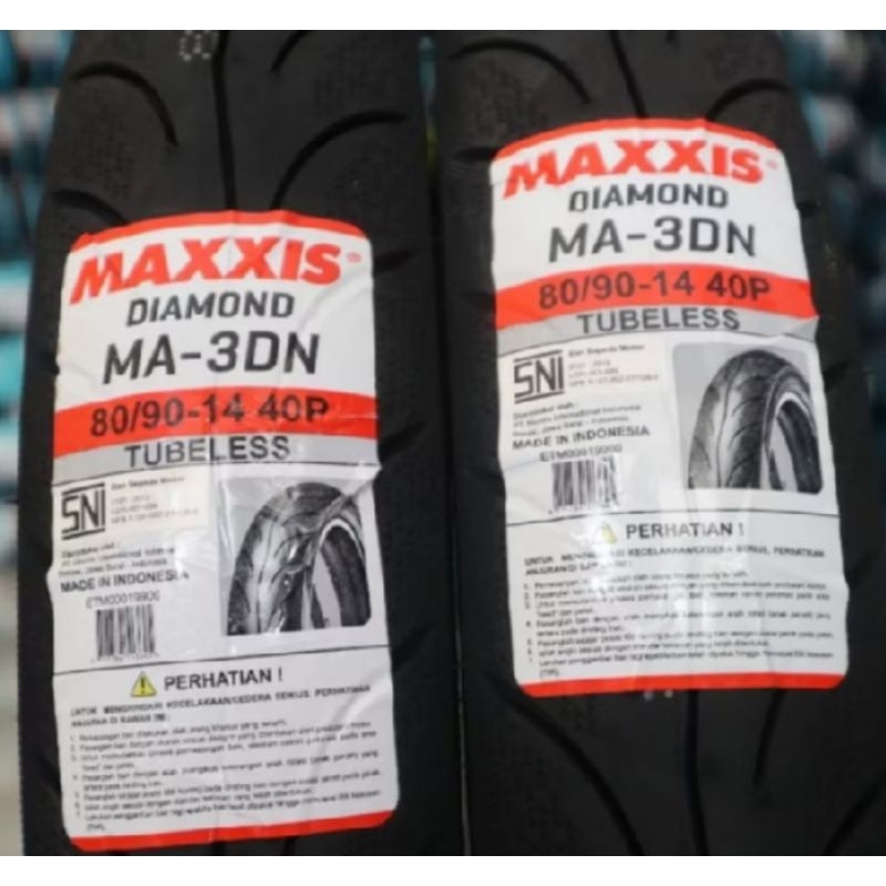 BAN LUAR DEPAN TUBLLEA MAXXIS DIAMON MURAH UKURAN 80/90-14 VARIO 125 VARIO 110 BEAT BEAT FI SCOOPY S