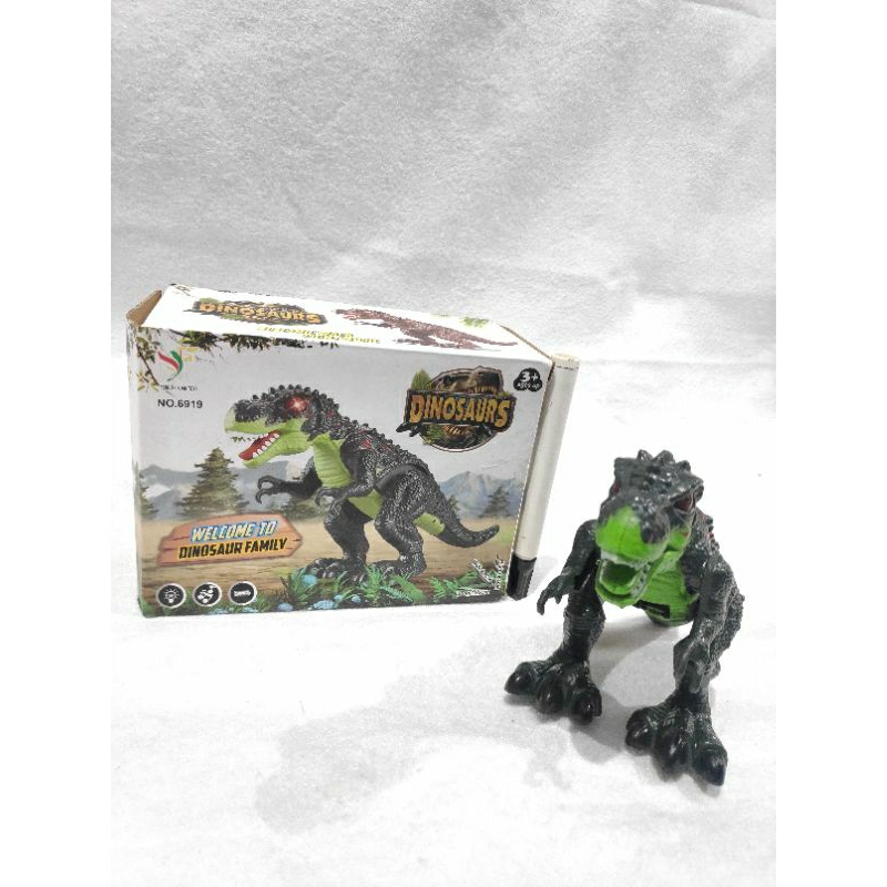 MAINAN ANAK DINOSAURUS BATERAI