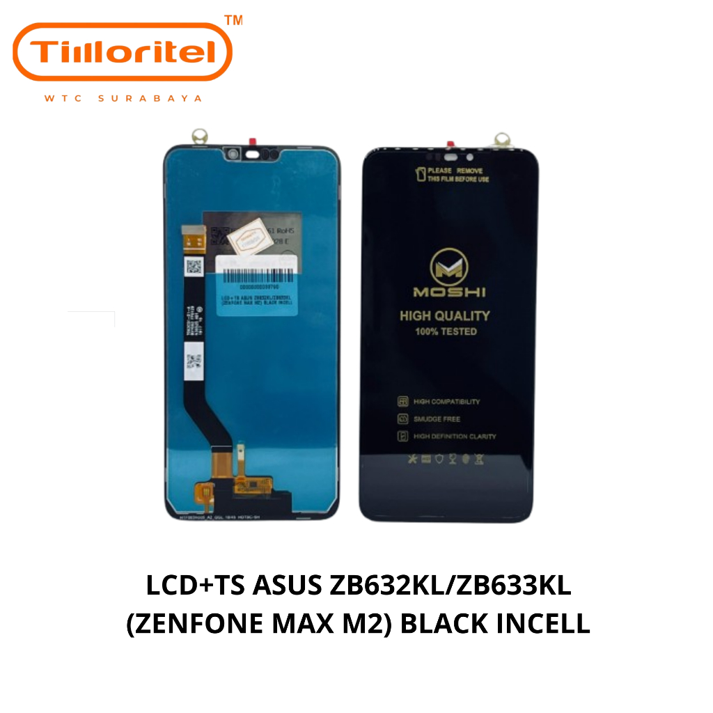 Cover In Gel Morbido Per ASUS Zenfone Max M2 ZB633KL / ZB632KL - Silicone TPU Fibra Carbon, Antiurto, Nero