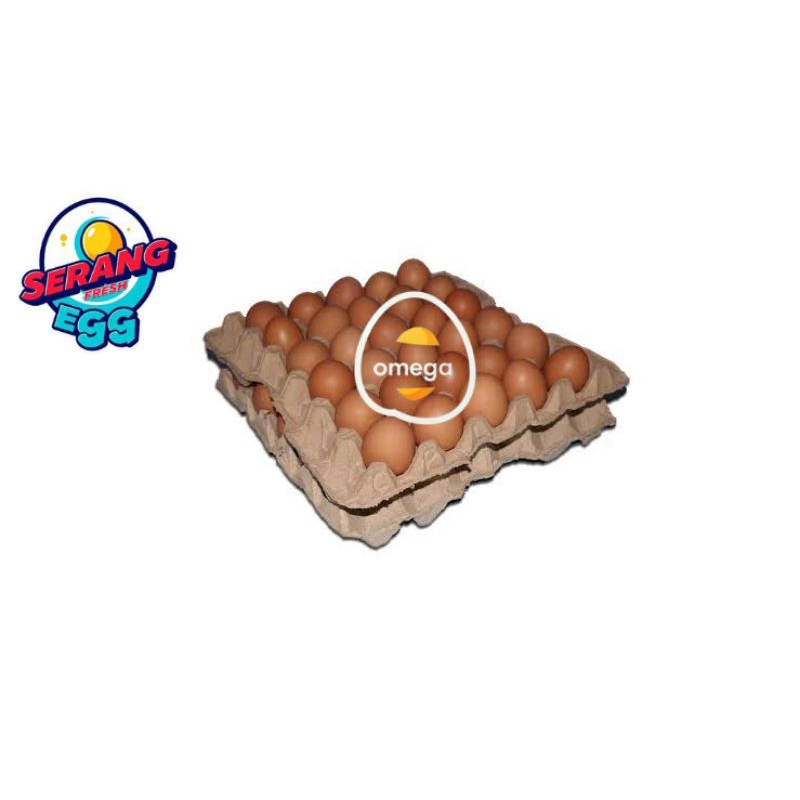 

serang fresh egg | telur omega 3 isi 30 butir