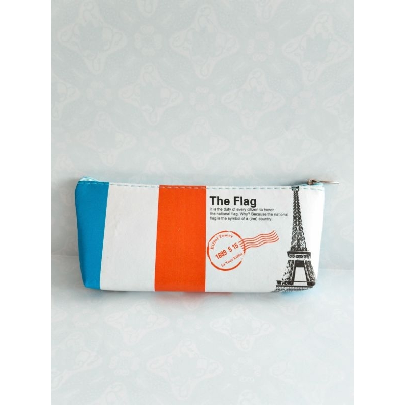 

Tepak pensil/bulpen kain kulit