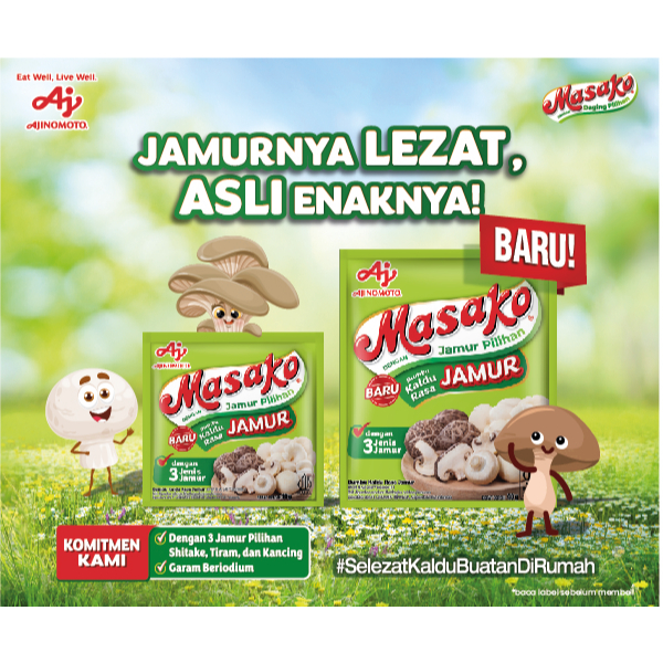 

MASAKO BUMBU KALDU RASA JAMUR 10GR [ 12 SACHET ]
