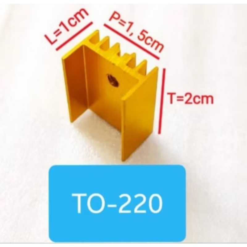 Kode (A0016) headsink power pendingin 2U 30cm