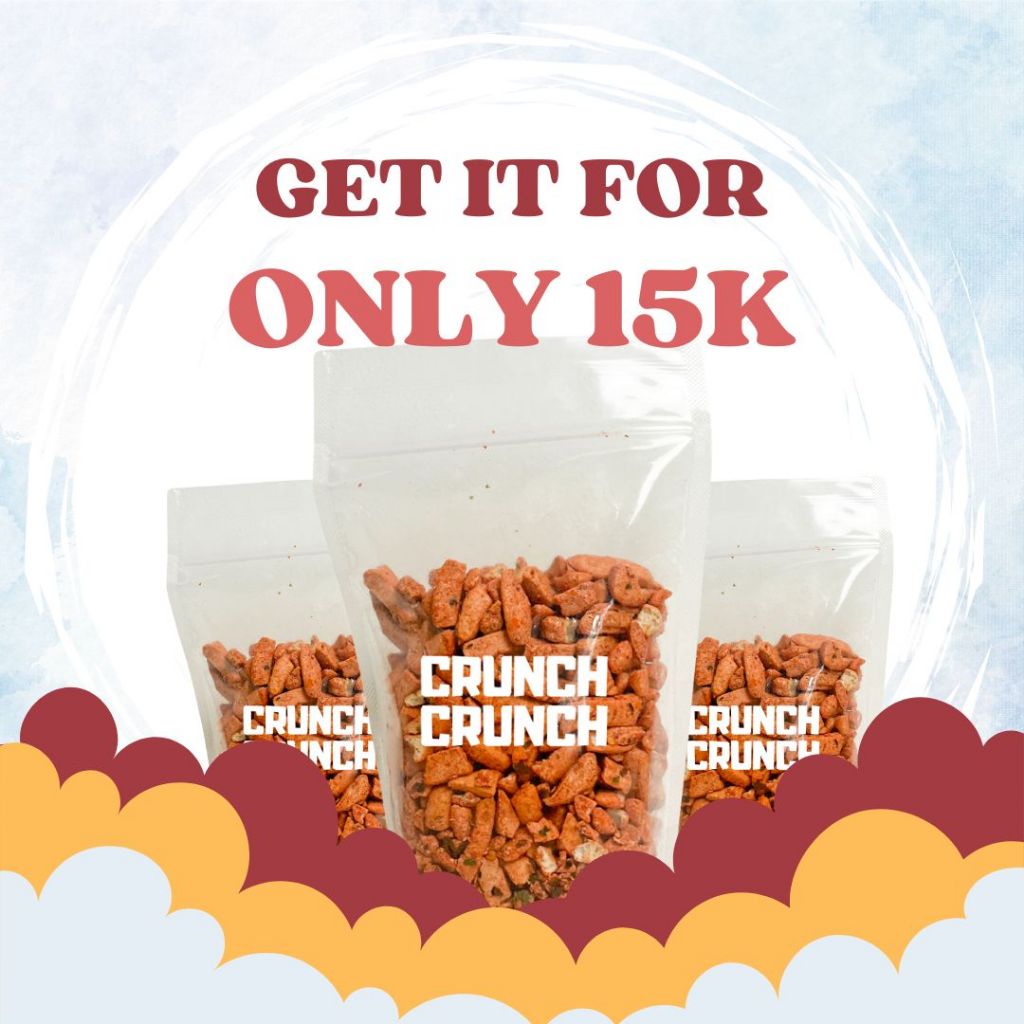 

Basreng Crunchz, 250g MURAH