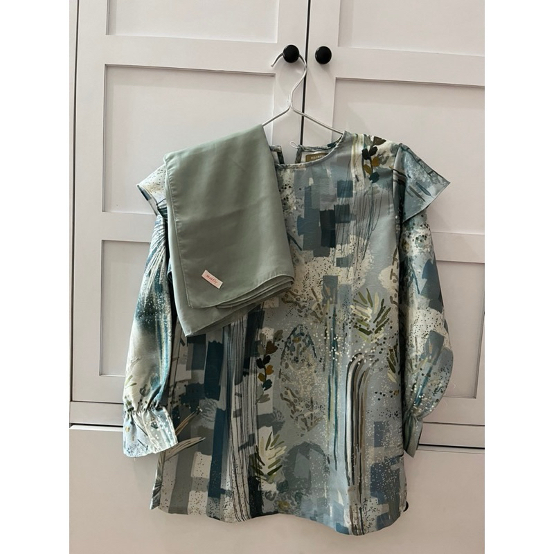 Blouse hijabenka bonus hijab