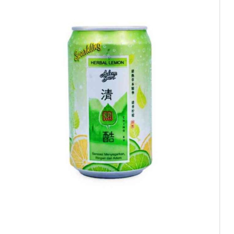 

Adem Sari Chingku sparkling can/kaleng 320ml
