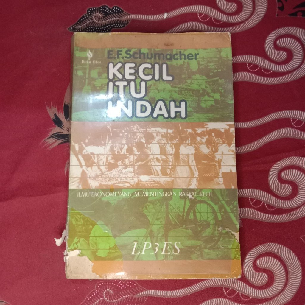 Jual Buku Kecil itu indah: ilmu ekonomi yang mementingkan rakyat kecil E.F. Schumacher