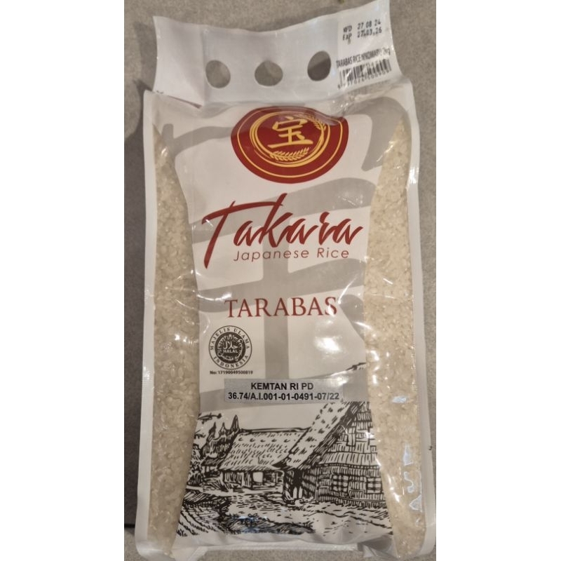 

Beras Premium Jepang TAKARA Premium Quality Japanese Rice 2kg - RM