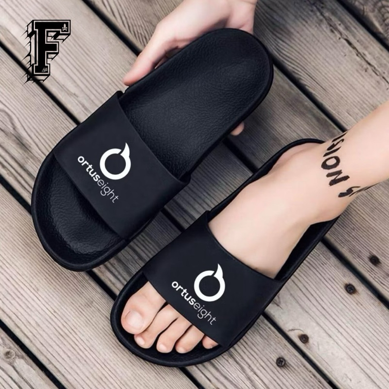 SANDAL SLIDE SLOP ORTUSEIGHT SANDAL SLOP PRIA DAN WANITA SANDAL SLOP TANPA LEM ANTI LICIN SANDAL SLI