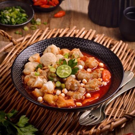 

Paket 7 bks bakso aci tulang rangu tulang rawan asli garut murah meriah