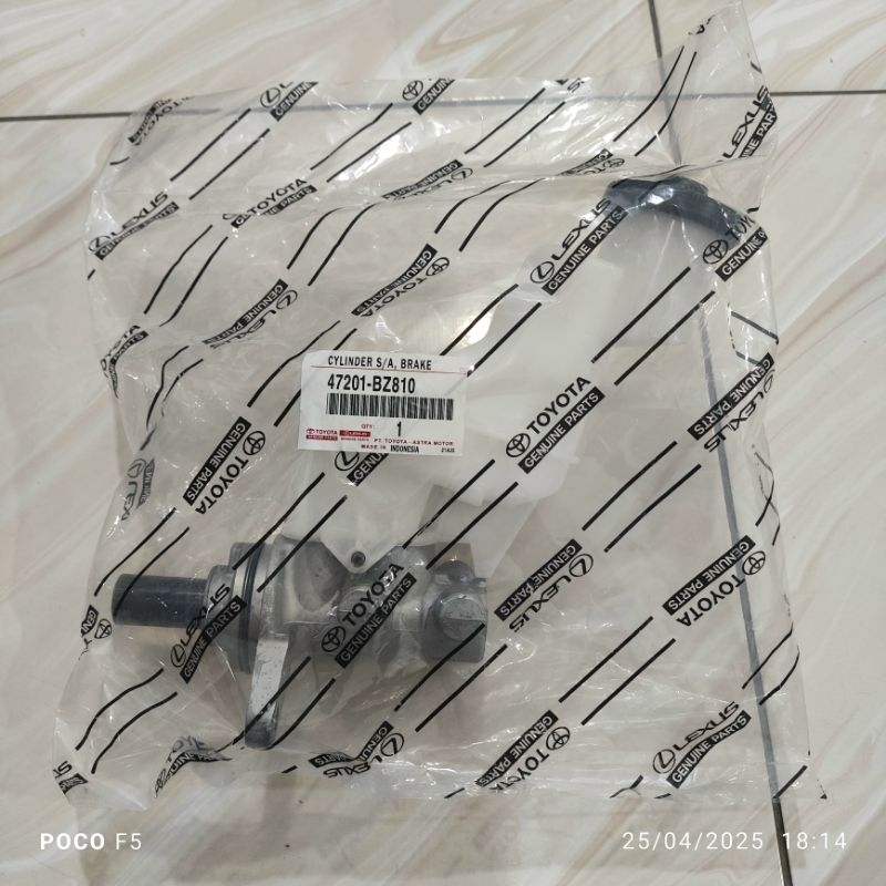 bm assy master rem toyota calya Sigra matic original gres baru 47201-bz810