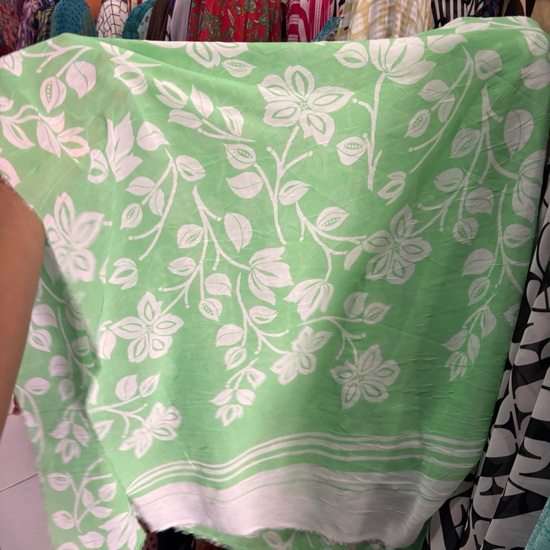 kain Sifon ceruti premium - kain sifon motif bunga premium - kain ceruty motif bunga - kain bahan - 