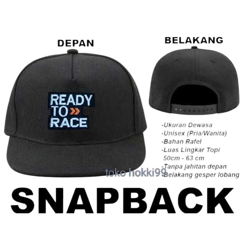TOPI SNAPBACK 6panel 100% 100 % bordir  /6panel  MOTOCROSS/HATS TRAIL MX/BASEBALL