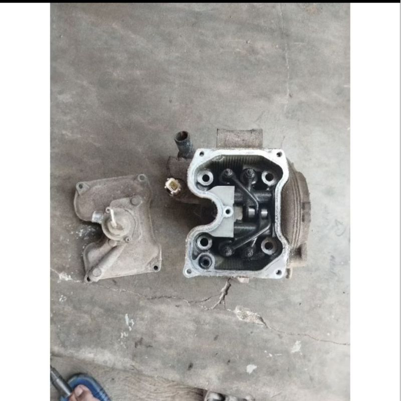 blok head blok chilynder isi Yamaha Vixion old original second copotan