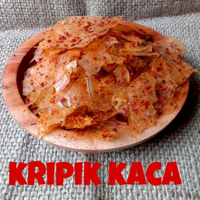 

Kripik kaca pedas / kripca full bumbu daun jeruk 500gr 1kg murah
