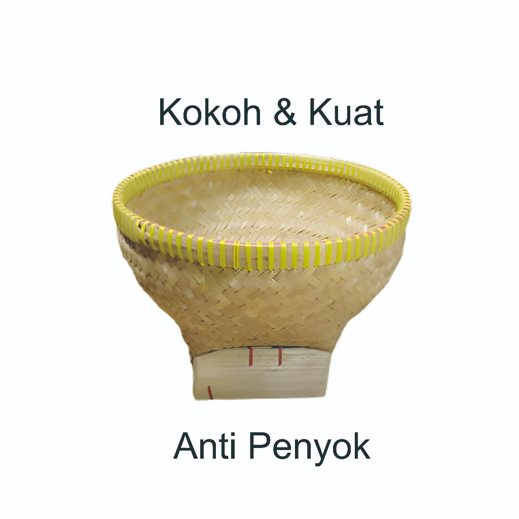 Bakul Nasi dari Bambu Ukuran Kecil