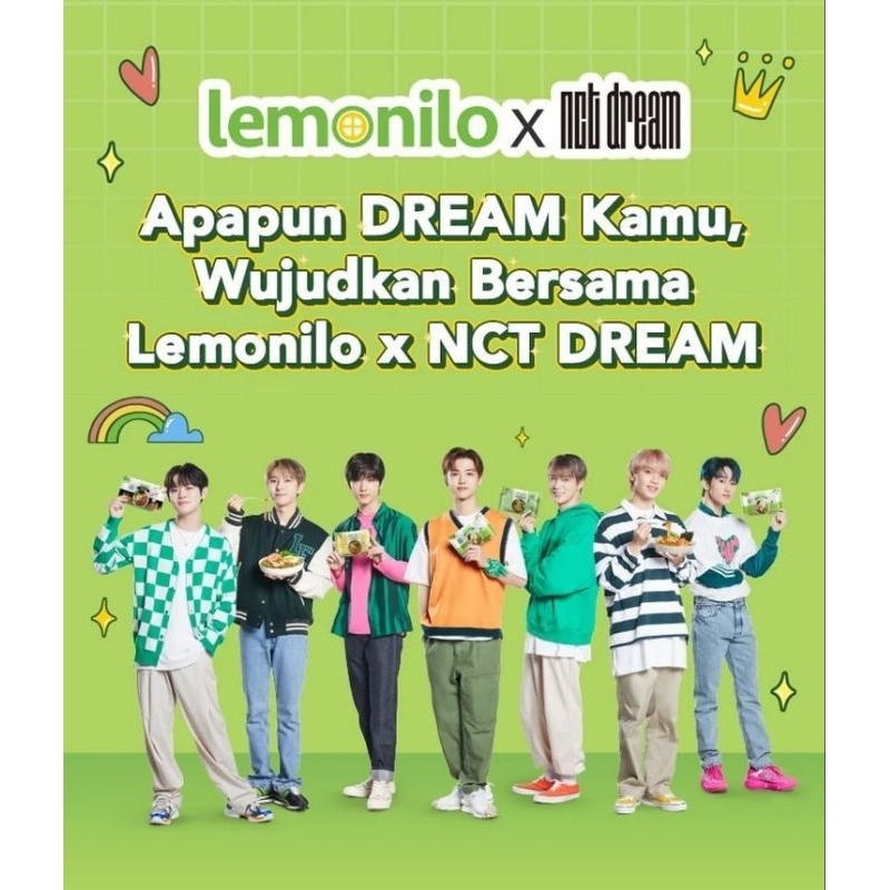 Photocard Lemonilo NCT DREAM ful member / LEMONILO X NCT DREAM / KPOP