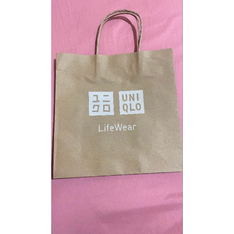 

paperbag uniqlo XS