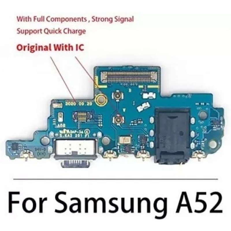 UI BOARD + IC / PAPAN CAS SAMSUNG A52/A525