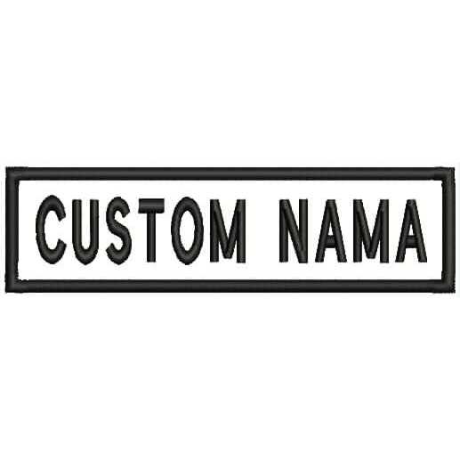 BORDIR PATCH CUSTOM NAMA SATUAN