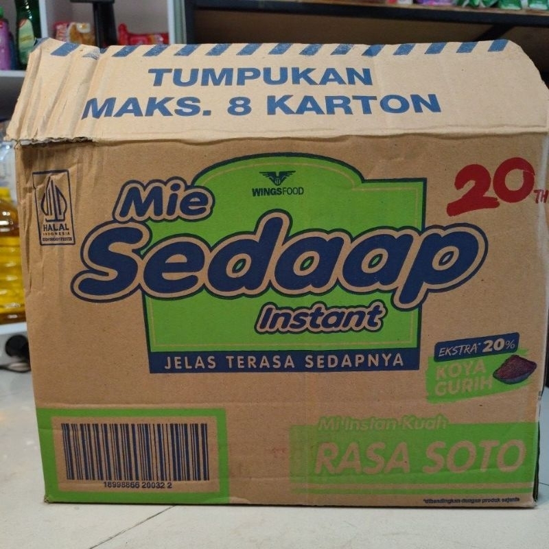 

Mie sedaap soto isi 40pcs(1dos)
