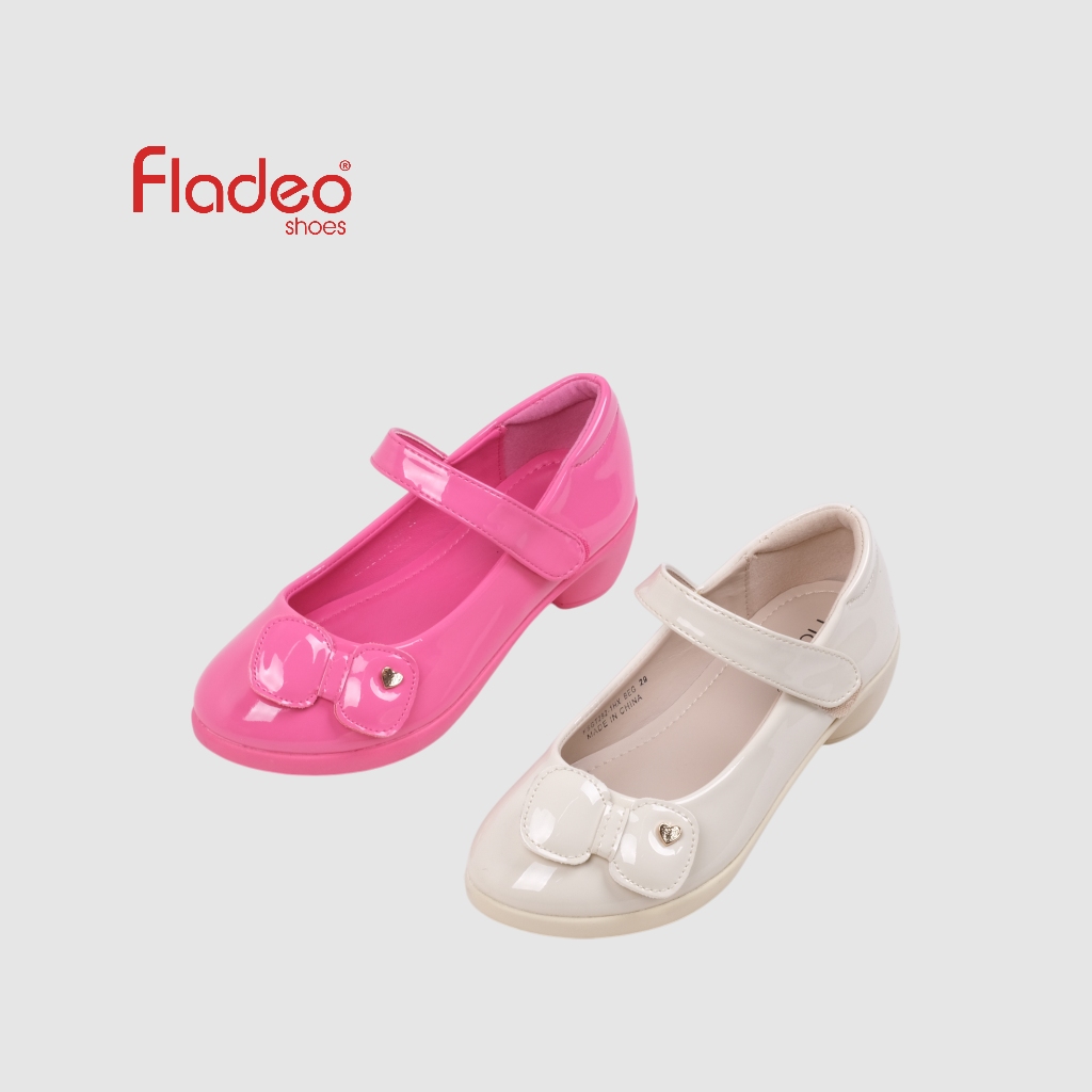Fladeo I22/KSGT292-1HX/Sepatu Hak Slip On Tali Anak Perempuan [ Slip On Strap Heels Kids Shoes ]