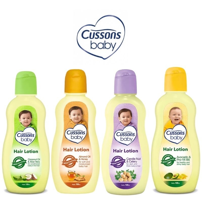 Cussons Baby Hair Lotion 100+100 ml - Hair Lotion Cussons - Hair Lotion Cussons Termurah