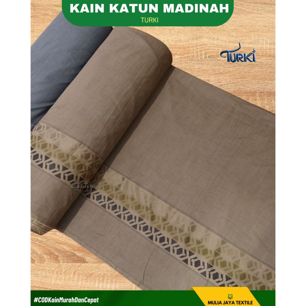 Kain Madinah Motif Premium Baju Koko Kemeja Gamis TRK
