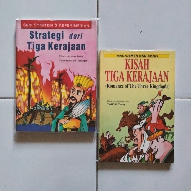 Komik - Strategi Kepemimpinan - Manajemen Bisnis - Tiga Kerajaan