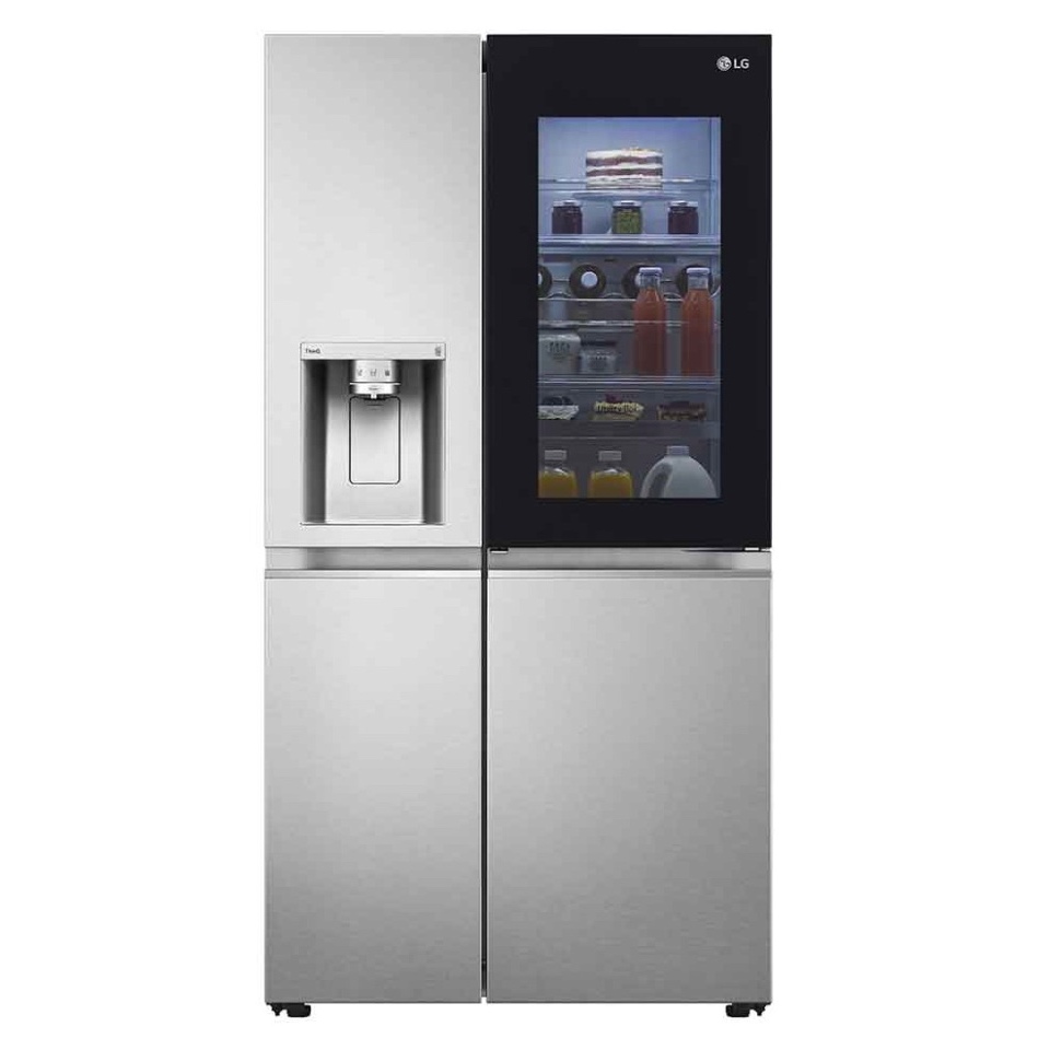 LG KULKAS INSTAVIEW SIDE BY SIDE REFRIGERATOR GCX257CSEW