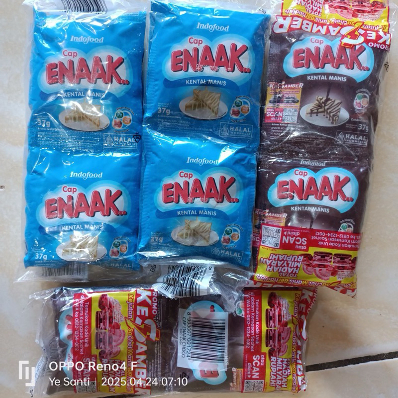 

Susu Cap Enaak Sachet 37g, 1pak (Isi 6)