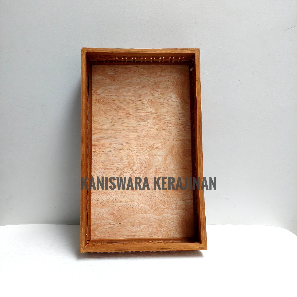 Tampah Anyaman Bambu Nampan Bambu Tumpeng Nyiru Kotak Panjang Besar Kecil