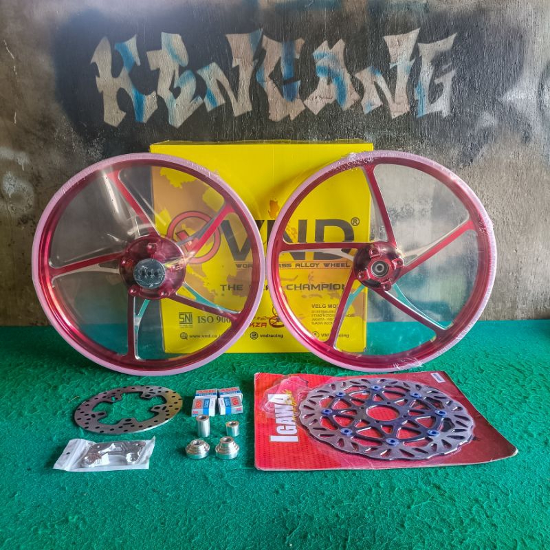 Velg VND KZR pnp Satria Fu ukuran 160 160
