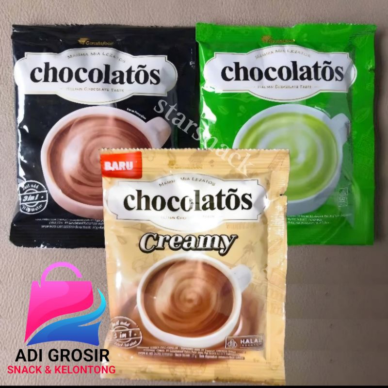 

CHOCOLATOS Drink 1 Receng isi 10 pcs
